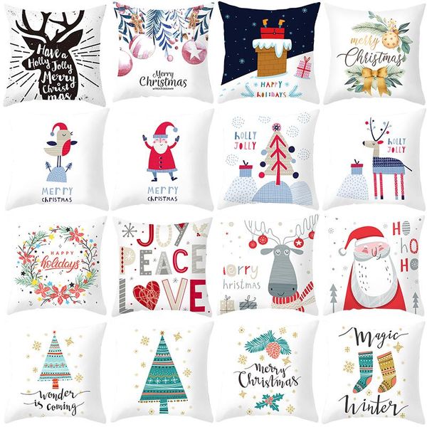 cushion/decorative pillow 1pc 45x45cm christmas decoration for home cushion cover cartoon deer santa claus pillowcase sofa throw case xmas d
cushion/decorative pillow 1pc 45x45cm christmas decoration for home cushion cover cartoon deer santa claus pillowcase sofa throw case xmas d