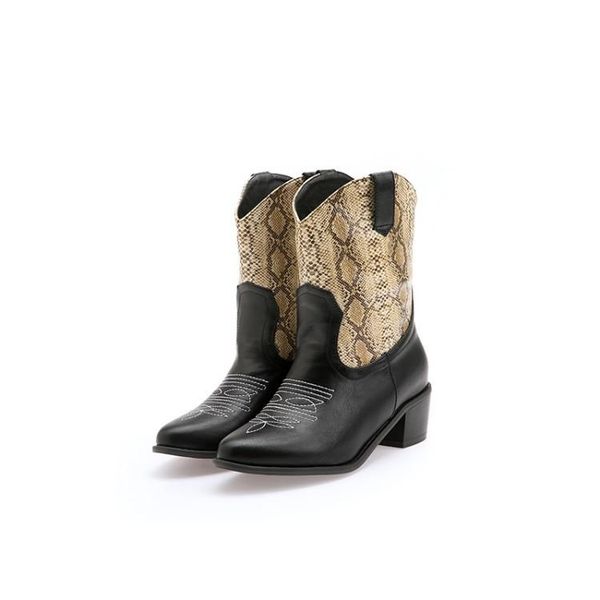 boots women new 2020 autumn shoes winter footwear round toe luxury designer pointy mid calf fashion leather rubber low, Black
boots women new 2020 autumn shoes winter footwear round toe luxury designer pointy mid calf fashion leather rubber low, Black