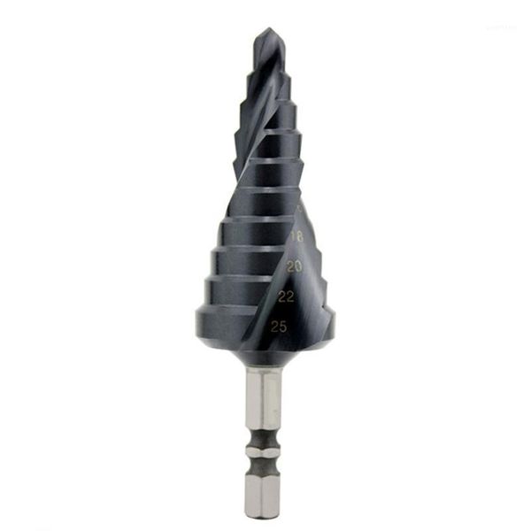 hss m35 spiral groove step drill bit 6-25mm for wood stainless steel metal hole saw tool set hex1
hss m35 spiral groove step drill bit 6-25mm for wood stainless steel metal hole saw tool set hex1
