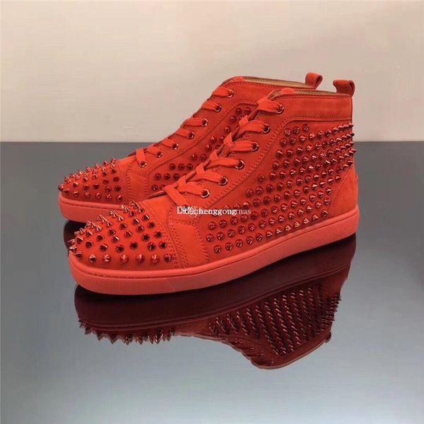 пары личности повседневные обувь замшевая кожа с spikes louisflat мужчины высокий верхний красный нижний кроссовки новые мужские тренеры на, Black
пары личности повседневные обувь замшевая кожа с spikes louisflat мужчины высокий верхний красный нижний кроссовки новые мужские тренеры на, Black