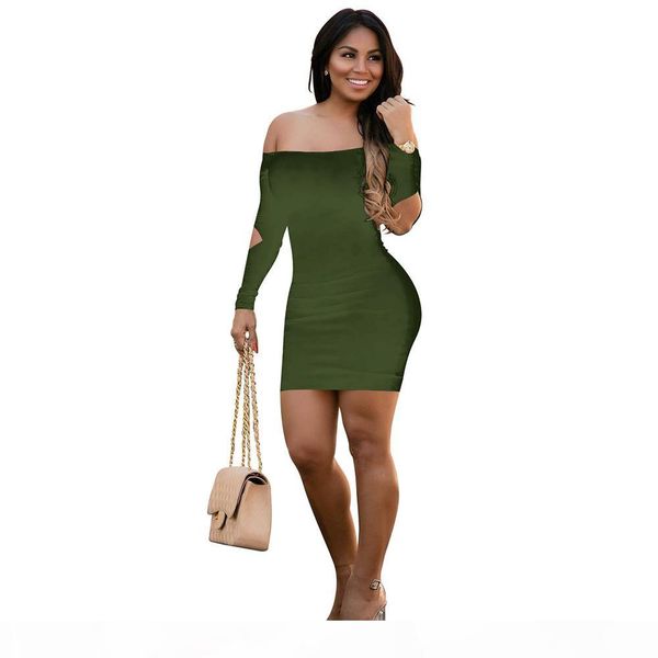 women bodycon dress slim solid color off shoulder backless cut out long sleeve bandage mini dress autumn night clubwear q1113, Black;gray
women bodycon dress slim solid color off shoulder backless cut out long sleeve bandage mini dress autumn night clubwear q1113, Black;gray