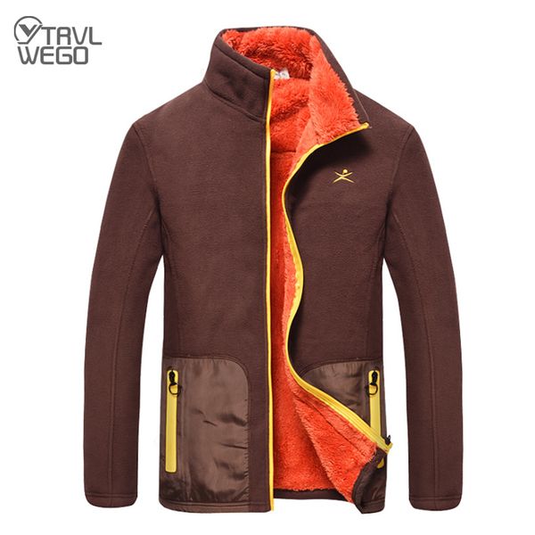 trvlwego men outdoor fleece hiking jacket spring autumn windproof thick warm jacket mountaineering camping coat big bag q1208, Black;brown
trvlwego men outdoor fleece hiking jacket spring autumn windproof thick warm jacket mountaineering camping coat big bag q1208, Black;brown