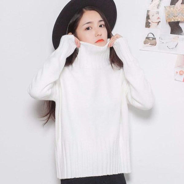 knitted sweaters pullover jumper pull femme winter turtleneck women sweater cashmere casual turtleneck sweater sueter mujer 20201, White;black
knitted sweaters pullover jumper pull femme winter turtleneck women sweater cashmere casual turtleneck sweater sueter mujer 20201, White;black