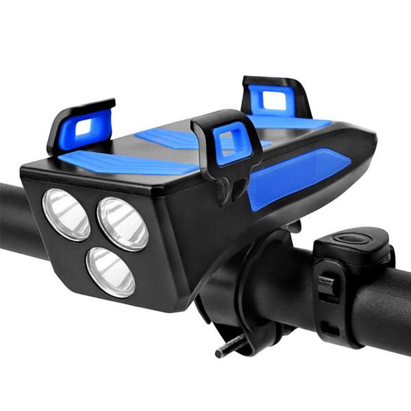 4 in 1 multifunctional bike light bicycle horn lamp mobile phone bracket waterproof cycling headlight for mountain road bike
4 in 1 multifunctional bike light bicycle horn lamp mobile phone bracket waterproof cycling headlight for mountain road bike