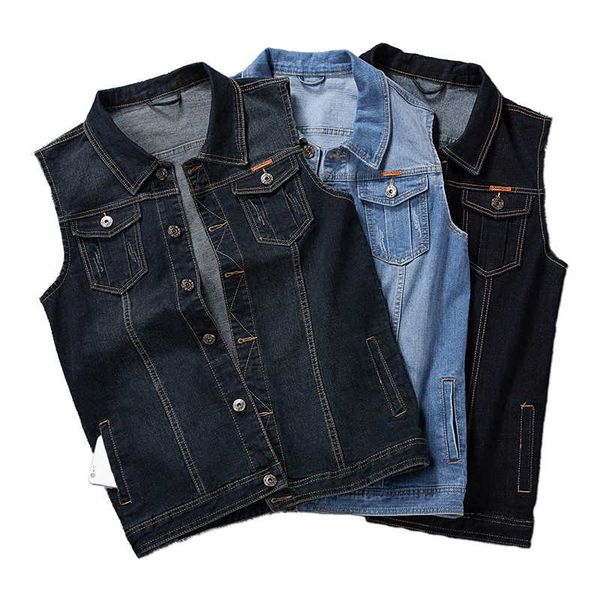 men plus size 8xl 7xl 6xl denim vests men's sleeveless cowboy jackets male vintage retro casual vest chubby man waistcoat, Black;white
men plus size 8xl 7xl 6xl denim vests men's sleeveless cowboy jackets male vintage retro casual vest chubby man waistcoat, Black;white