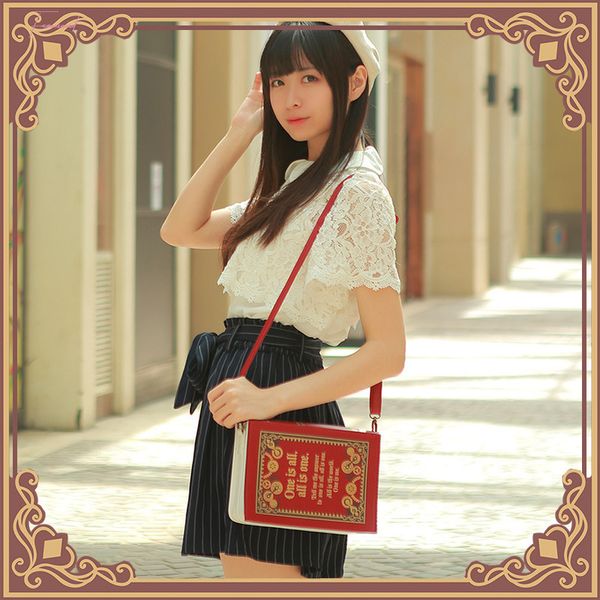 fullmetal alchemist satchel full metal alchemist one is all printing book style anime messenger bag womens leather shoulder bag, Black;red
fullmetal alchemist satchel full metal alchemist one is all printing book style anime messenger bag womens leather shoulder bag, Black;red