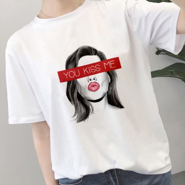 new summer t shirt women fashion girl printed harajuku female t shirt aesthetics tee hipster thin section tshirt clothing, White
new summer t shirt women fashion girl printed harajuku female t shirt aesthetics tee hipster thin section tshirt clothing, White