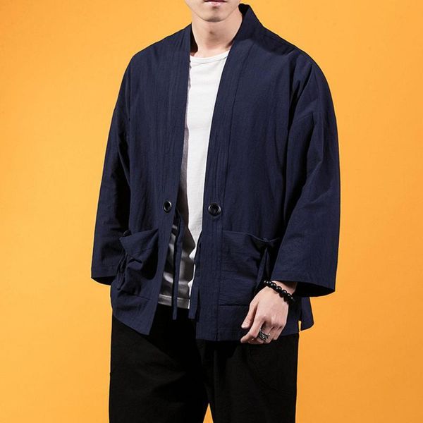 men's casual shirts -5xl chinese style kimono cardigan men shirt japanese streetwear 3/4 sleeve summer clothes 2021 xxxxxl, White;black
men's casual shirts -5xl chinese style kimono cardigan men shirt japanese streetwear 3/4 sleeve summer clothes 2021 xxxxxl, White;black