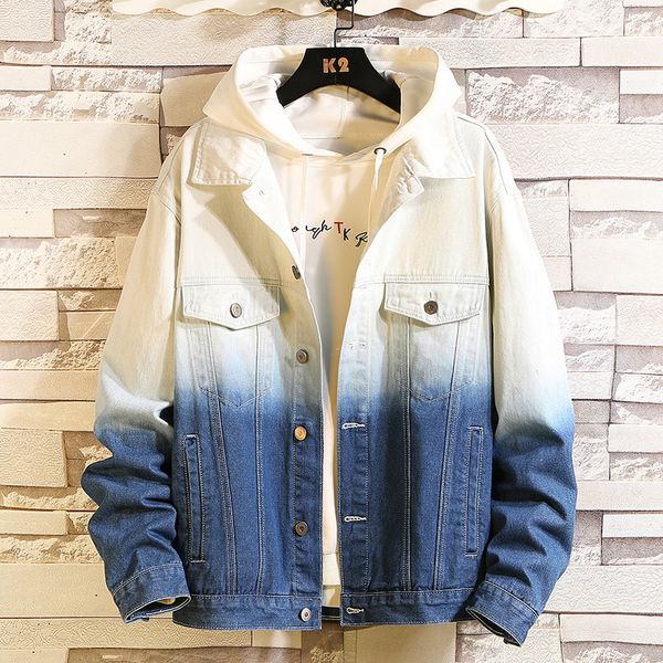 2021 male spring autumn jacket high-quality coat big size street youth denim yv5f, Black;brown
2021 male spring autumn jacket high-quality coat big size street youth denim yv5f, Black;brown