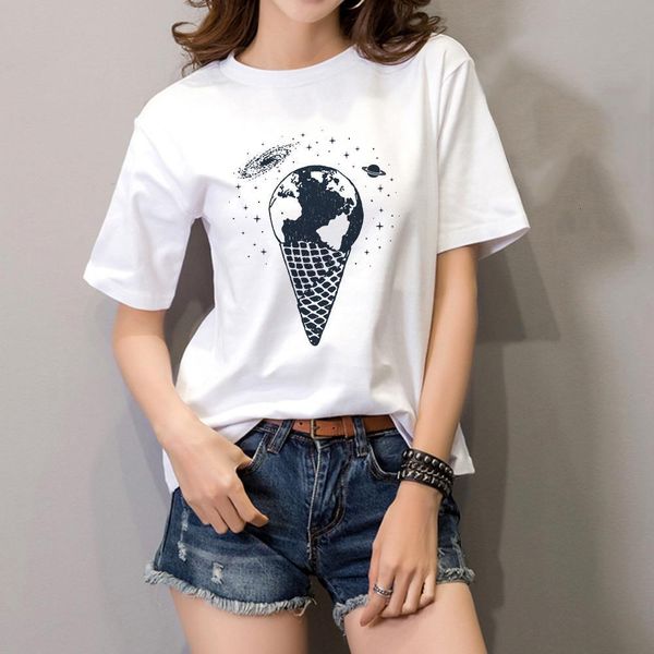 icecream earth tee shirt femme short sleeve cotton tshirt women white summer funny t shirt women camiseta mujer
icecream earth tee shirt femme short sleeve cotton tshirt women white summer funny t shirt women camiseta mujer