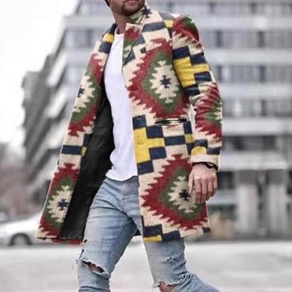 fashion men coat and jackets trendy printed slim fit single-breasted soft wool long coat autumn winter streetwear 2020, Tan;black
fashion men coat and jackets trendy printed slim fit single-breasted soft wool long coat autumn winter streetwear 2020, Tan;black