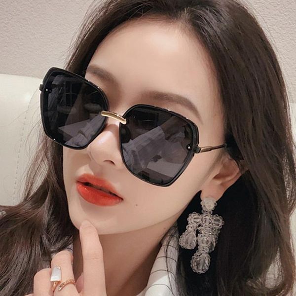 sunglasses 2021 square women vintage big frame sun glasses female fashion blue pink gradients eyewear for men, White;black
sunglasses 2021 square women vintage big frame sun glasses female fashion blue pink gradients eyewear for men, White;black