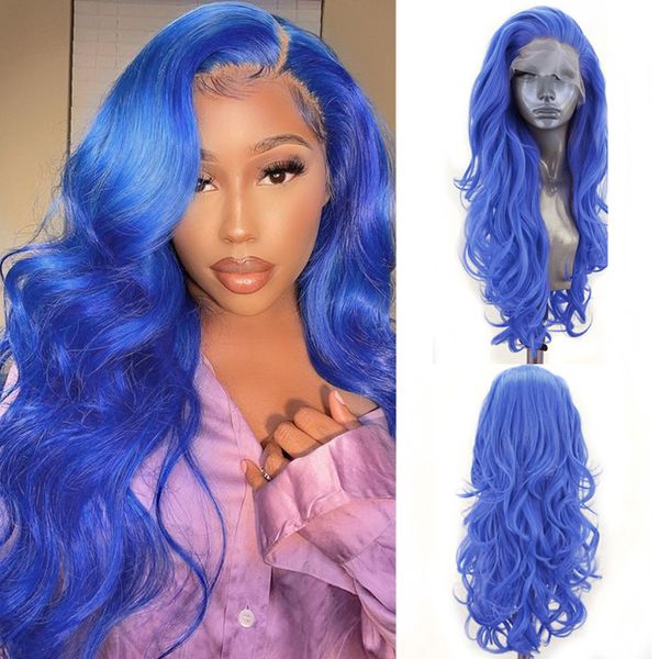 costume accessories long wavy wig side part synthetic lace front wig natural hairline blue wigs for women glueless cosplay wigs, Silver
costume accessories long wavy wig side part synthetic lace front wig natural hairline blue wigs for women glueless cosplay wigs, Silver