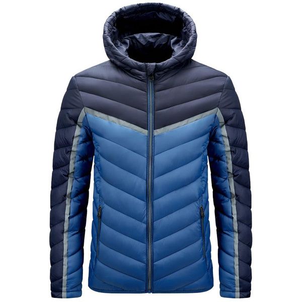 men's down & parkas basic winter hoodied jacket casual zipper pocket warm cotton coat autumn contrast color jackets men clothing, Black
men's down & parkas basic winter hoodied jacket casual zipper pocket warm cotton coat autumn contrast color jackets men clothing, Black