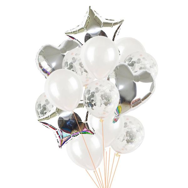 14pcs rose gold confetti latex balloons set star heart shape foil balloon birthday party decoration wedding inflatable air ball jlldec
14pcs rose gold confetti latex balloons set star heart shape foil balloon birthday party decoration wedding inflatable air ball jlldec