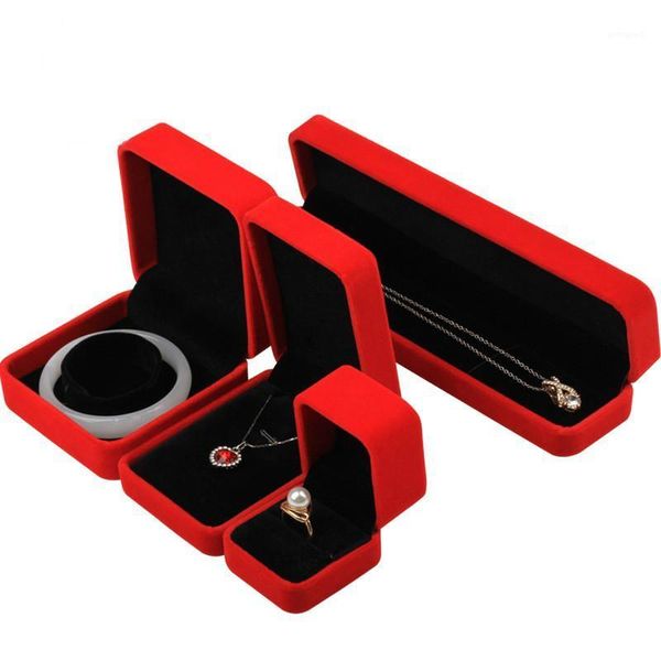 jewelry pouches, bags red velvet packaing box for rings earrings bracelets necklaces boxes display case wedding gift packaging1, Pink;blue
jewelry pouches, bags red velvet packaing box for rings earrings bracelets necklaces boxes display case wedding gift packaging1, Pink;blue