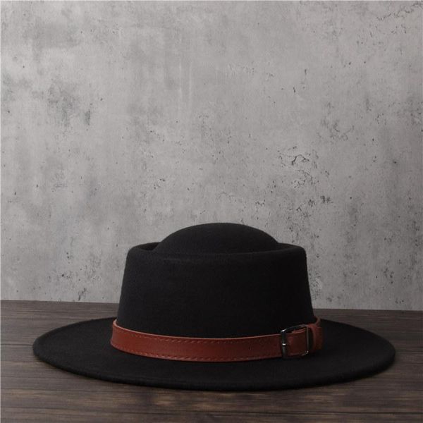 women men wide brim fedora hat lady tassel pork pie hat gentleman flat bowler porkpie jazz, Blue;gray
women men wide brim fedora hat lady tassel pork pie hat gentleman flat bowler porkpie jazz, Blue;gray