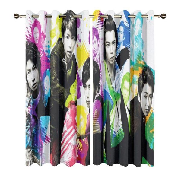 customized window curtains for bedroom modern arashi print curtains for living room high density fabrics window shade
customized window curtains for bedroom modern arashi print curtains for living room high density fabrics window shade