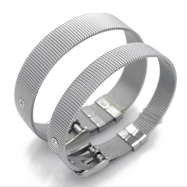 link, chain 2021 fashion bracelet stainless steel jewelry women /men design 8mm/10mm wide mesh adjustable hand s19, Black
link, chain 2021 fashion bracelet stainless steel jewelry women /men design 8mm/10mm wide mesh adjustable hand s19, Black