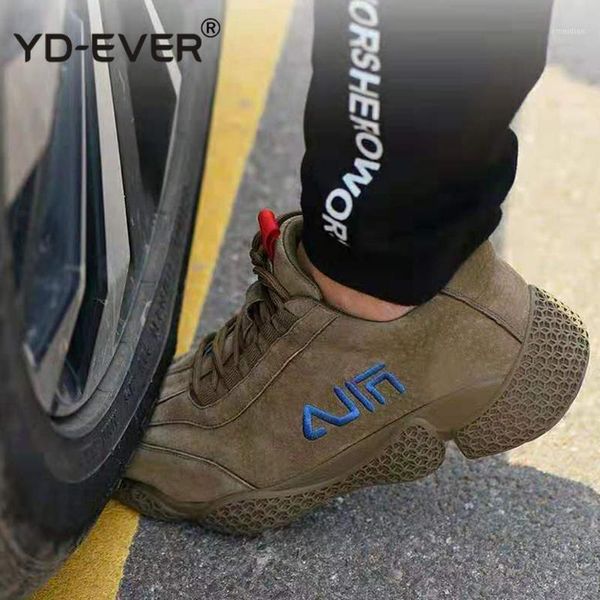 men cow suede safety shoes steel toe breathable work shoes men protective footwear large size 37-46 mb2711, Black
men cow suede safety shoes steel toe breathable work shoes men protective footwear large size 37-46 mb2711, Black