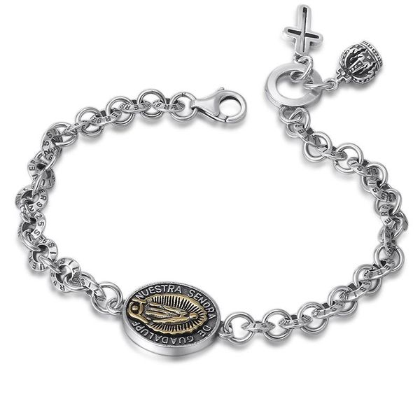 simple fashion trend japan and south korea retro virgin mary cross female bracelet bracelet jewelry, Black
simple fashion trend japan and south korea retro virgin mary cross female bracelet bracelet jewelry, Black