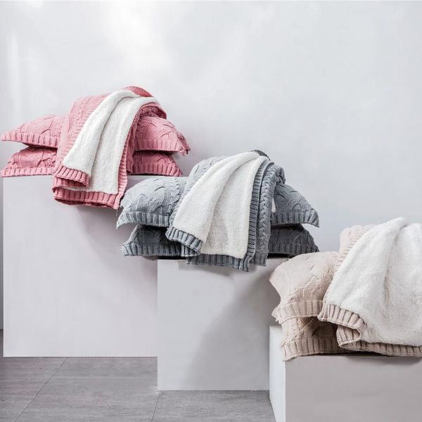 nordic spring fashion blanket casual office rest blankets 100% acrylic velvet knitted throw 3pcs/set twisted throw blanket set
nordic spring fashion blanket casual office rest blankets 100% acrylic velvet knitted throw 3pcs/set twisted throw blanket set
