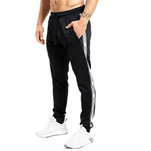 sports pants men gyms running fitness elastic pants bodybuilding clothing casual brand sweatpants joggers pants, Black
sports pants men gyms running fitness elastic pants bodybuilding clothing casual brand sweatpants joggers pants, Black