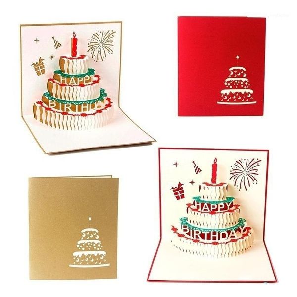 greeting cards 3d cake birthday card and envelope for wishes of diy handmade1 
greeting cards 3d cake birthday card and envelope for wishes of diy handmade1