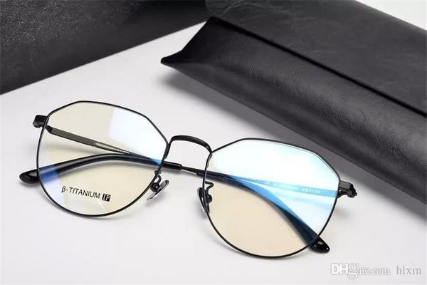 popular logo glasses frame pure titanium glasses model 5105 size 55-17-145 retro glasses ultra-light and comfortable joker style, Black
popular logo glasses frame pure titanium glasses model 5105 size 55-17-145 retro glasses ultra-light and comfortable joker style, Black