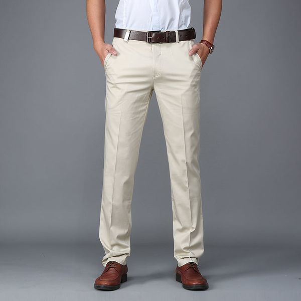 2020 male casual classic fine social trousers of cotton in a straight line pantalon homme plus size khakis black k5hy
2020 male casual classic fine social trousers of cotton in a straight line pantalon homme plus size khakis black k5hy