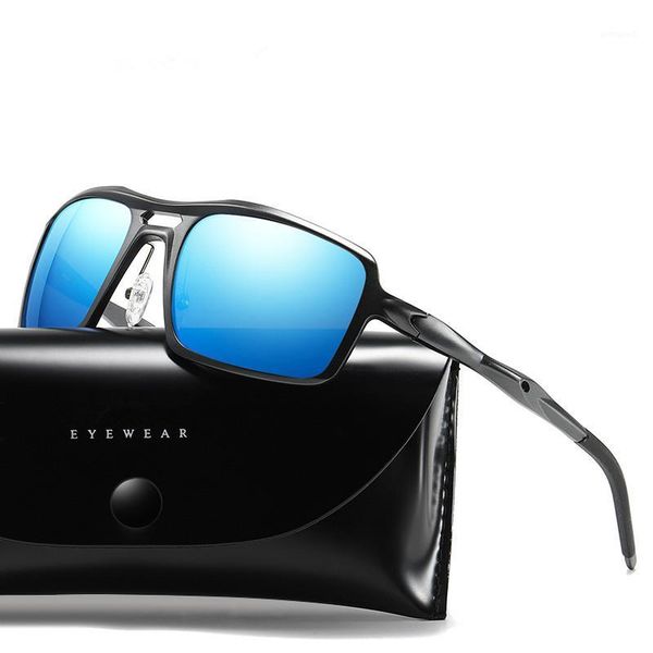 sunglasses polarized men's aluminum magnesium frame car driving men and women sports for fishing golf + case m2411, White;black
sunglasses polarized men's aluminum magnesium frame car driving men and women sports for fishing golf + case m2411, White;black