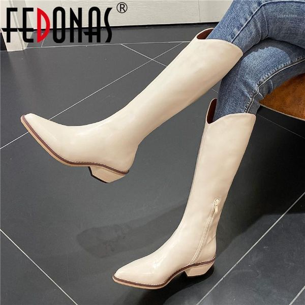 boots fedonas fashion knee high for women wide leg genuine leather female 2021 fall winter shoes woman heels wedding boots1, Black
boots fedonas fashion knee high for women wide leg genuine leather female 2021 fall winter shoes woman heels wedding boots1, Black