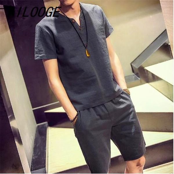 ailooge t-shirt casual breathable short-sleeved t-shirt + shorts chinese summer 2018 new men's fashion men's sets1, Gray
ailooge t-shirt casual breathable short-sleeved t-shirt + shorts chinese summer 2018 new men's fashion men's sets1, Gray