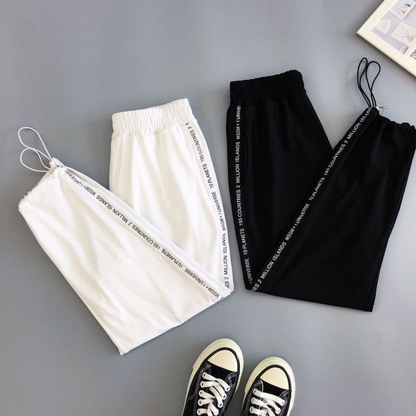 autumn hip hop black casual harem pants spring sport bf harajuku pants joggers ribbon women's sports pants cx200812, Black;white
autumn hip hop black casual harem pants spring sport bf harajuku pants joggers ribbon women's sports pants cx200812, Black;white