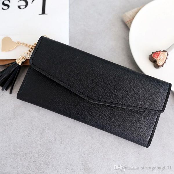 hbp 2019 bag carteras womens wallets simple tassel purses black white gray long section clutch wallet soft pu leather money, Red;black
hbp 2019 bag carteras womens wallets simple tassel purses black white gray long section clutch wallet soft pu leather money, Red;black