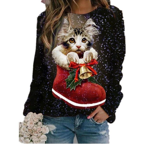 elegant harajuku digital print hoodie women female long sleeve casual loose pullovers sweatershirts, Black
elegant harajuku digital print hoodie women female long sleeve casual loose pullovers sweatershirts, Black