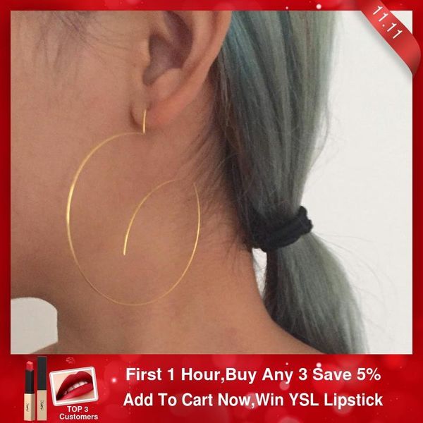 dangle & chandelier big thin circle earrings handmade jewelry 925 silver/gold wrap brincos pendientes boho orecchini for women
dangle & chandelier big thin circle earrings handmade jewelry 925 silver/gold wrap brincos pendientes boho orecchini for women