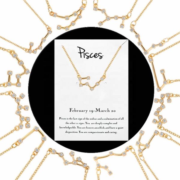 wholesale fashion gold plated horoscope necklace minimalist crystal zodiac necklace for women girls, Silver
wholesale fashion gold plated horoscope necklace minimalist crystal zodiac necklace for women girls, Silver