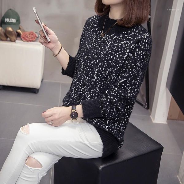 half turtleneck women sweater 2020 new autumn winter warm soft knitted pullover femme jumper women's mink cashmere sweaters1, White;black
half turtleneck women sweater 2020 new autumn winter warm soft knitted pullover femme jumper women's mink cashmere sweaters1, White;black