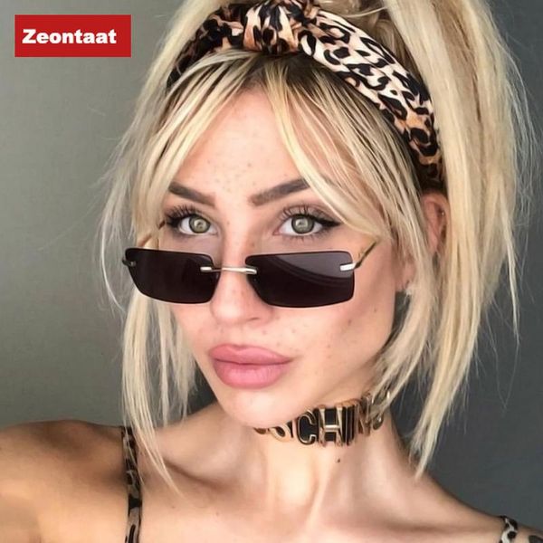 2021new Luxury Small Frame Sunglasses Women Vintage Rectangle Ocean Lens Rimless Glasses Mirror Feminino UV400, White;black
2021new Luxury Small Frame Sunglasses Women Vintage Rectangle Ocean Lens Rimless Glasses Mirror Feminino UV400, White;black
