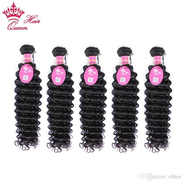 queen hair brazilian deep curly wave 5pcs lot dhl 100% human hair 12"-28" in stock can be dyed and bleach, Black
queen hair brazilian deep curly wave 5pcs lot dhl 100% human hair 12"-28" in stock can be dyed and bleach, Black