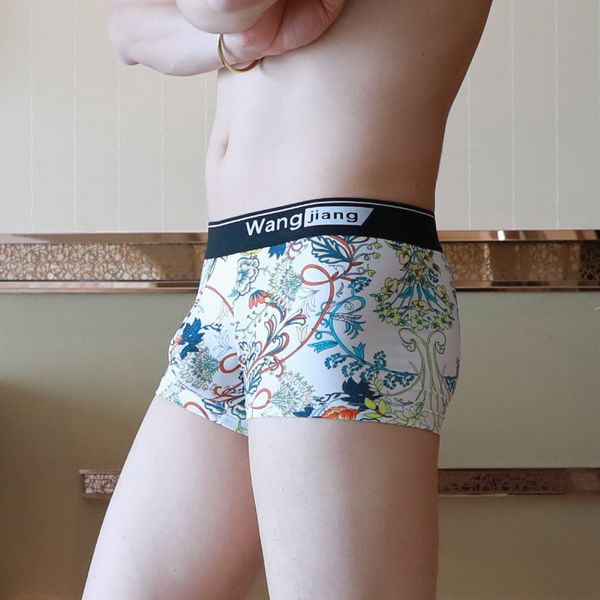 3pieces/lot male panties breathable underwear boxers nylon men print flowers u convex pouch underpants boxershorts boxers shorts, Black;white
3pieces/lot male panties breathable underwear boxers nylon men print flowers u convex pouch underpants boxershorts boxers shorts, Black;white