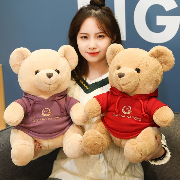 25/35/45cm lovely teddy bear with sweater plush toys stuffed soft animal kawaii teddy dolls cute appease gift for children kids
25/35/45cm lovely teddy bear with sweater plush toys stuffed soft animal kawaii teddy dolls cute appease gift for children kids