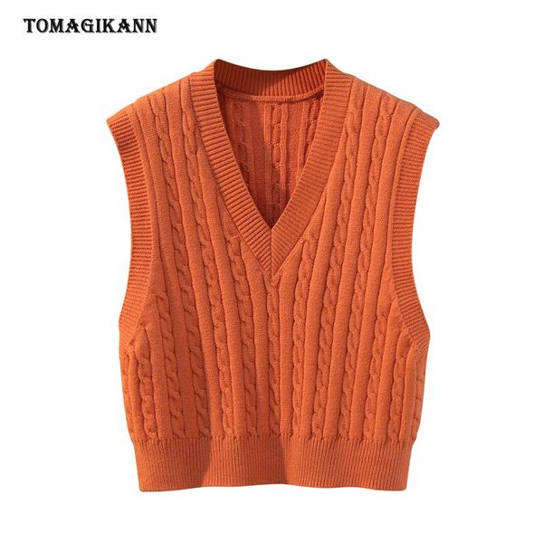 women's vests vest women preppy style sleeveless braid knitted short waistcoat v-neck all-match female solid vsweater outwear pullover, Black;white
women's vests vest women preppy style sleeveless braid knitted short waistcoat v-neck all-match female solid vsweater outwear pullover, Black;white