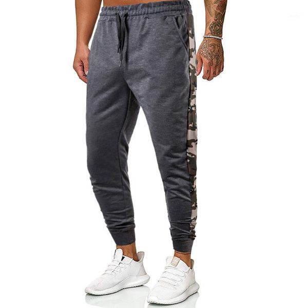 2020 new men's fashion casual sports pants camouflage stitching small foot casual sports pants for men1, Blue
2020 new men's fashion casual sports pants camouflage stitching small foot casual sports pants for men1, Blue