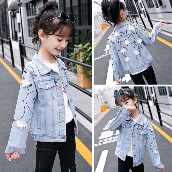 2021 denim girls' new spring coat drs children's korean cardigan foreign sle short et fashion trend, Black
2021 denim girls' new spring coat drs children's korean cardigan foreign sle short et fashion trend, Black