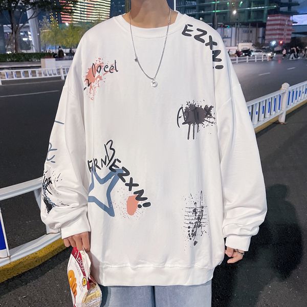 2021 new autumn spring hoodies for white black man loose hip hop punk pullover streetwear fashion clothes 3hhk
2021 new autumn spring hoodies for white black man loose hip hop punk pullover streetwear fashion clothes 3hhk