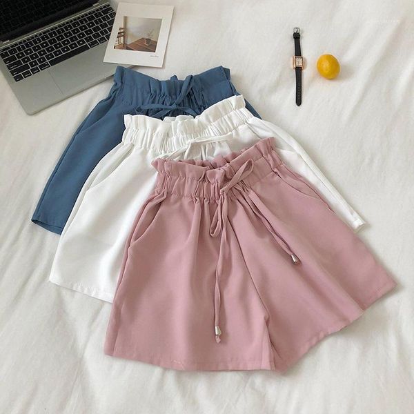 women's shorts summer high waist women casual short feminino drawstring streetwear mini ladies femme solid color q23641, White;black
women's shorts summer high waist women casual short feminino drawstring streetwear mini ladies femme solid color q23641, White;black