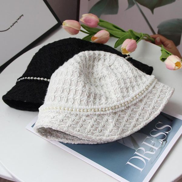 wide brim hats 202101-shi8695 spring classic plaid tweed pearl ribbon leisure lady bucket cap women fishermen hat, Blue;gray
wide brim hats 202101-shi8695 spring classic plaid tweed pearl ribbon leisure lady bucket cap women fishermen hat, Blue;gray