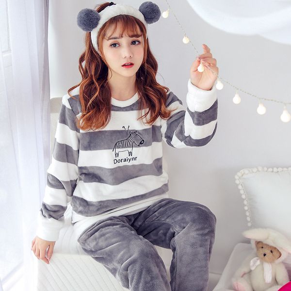 2020 womens pajamas set winter thick warm flannel pajama sets cartoon pyjamas women homewear animal sleepwear female pajama
2020 womens pajamas set winter thick warm flannel pajama sets cartoon pyjamas women homewear animal sleepwear female pajama
